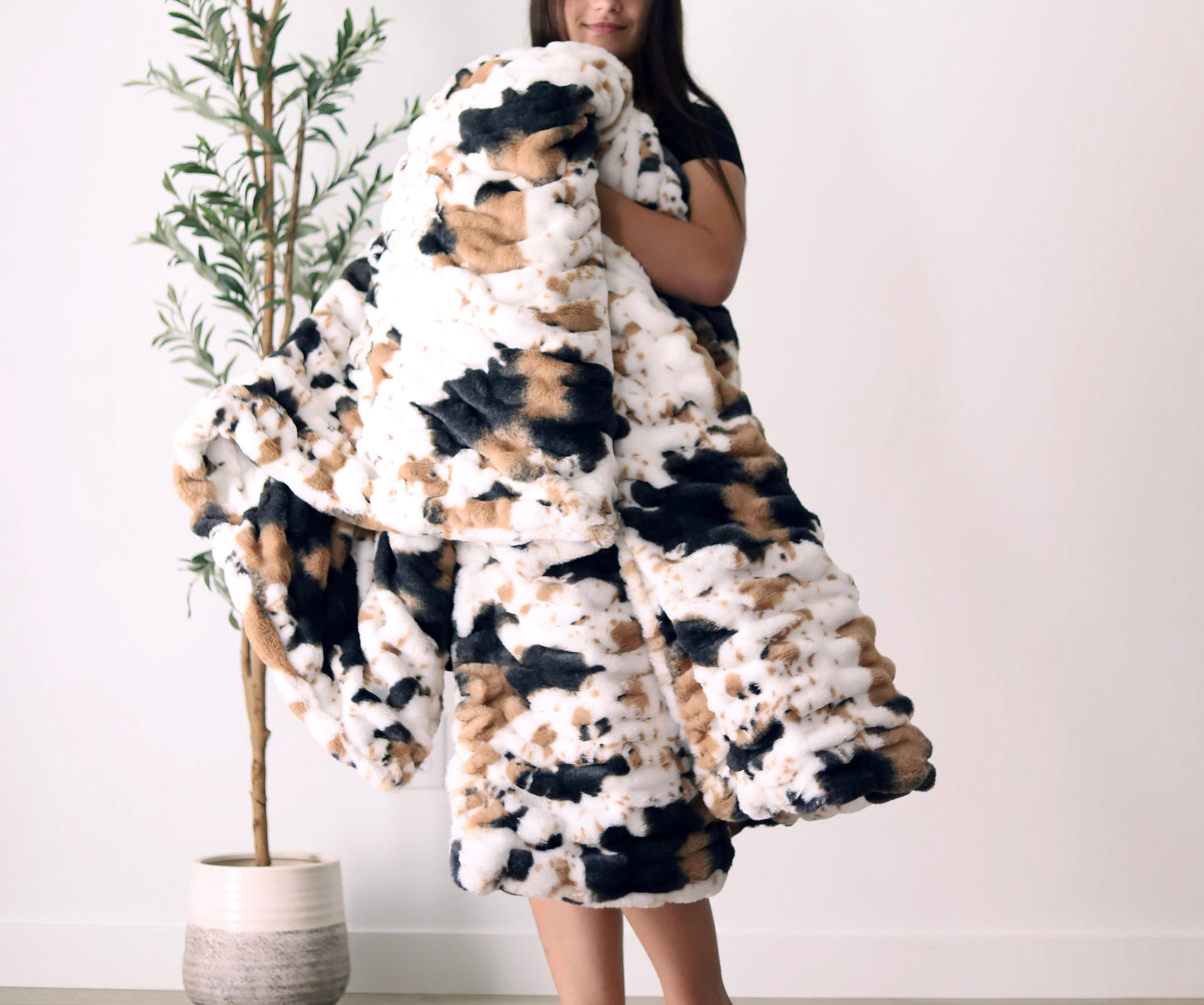 Brown Cow Blanket - PRESALE - SHIPPING MID NOVEMBER