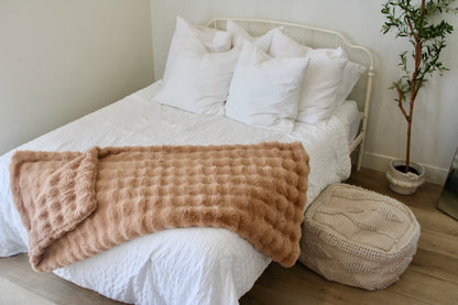 Toffee Brown Blanket