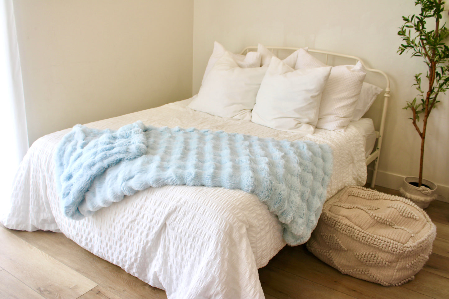 Ice Blue Blanket