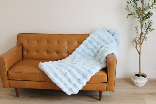 Ice Blue Blanket