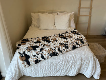 Brown Cow Blanket