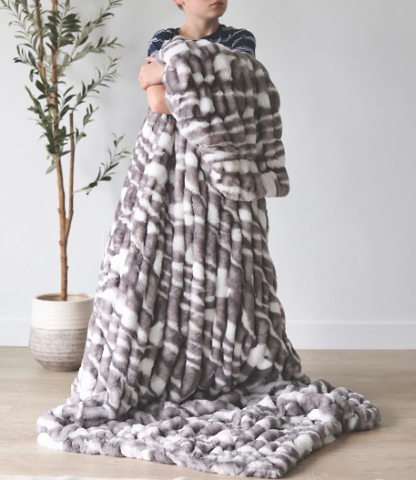 Storm Grey Blanket