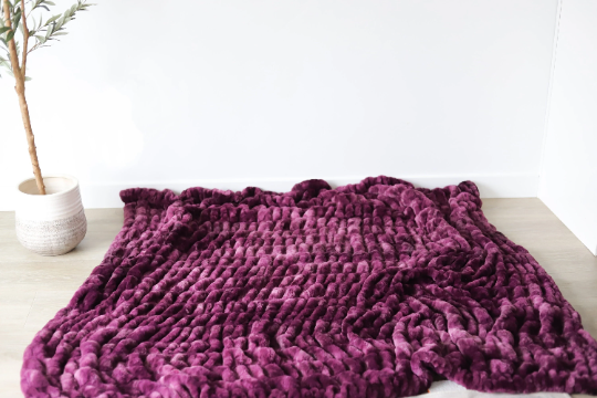 Perflecty Plum Blanket